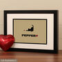 Personalised Cat Lover Gift Print For One Or Two Cats, thumbnail 4 of 12