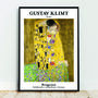 The Kiss Print By Gustav Klimt, Fine Art, thumbnail 1 of 6