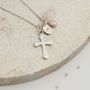 Personalised Cross Charm Necklace, thumbnail 6 of 12