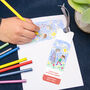 Personalised Child's Drawing Bookmark For Grandparents, thumbnail 1 of 2