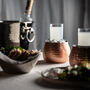 Handcrafted Hammered Copper Ice Bowl For Glasses, thumbnail 3 of 3