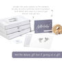 Personalised Inkless Print Kit With Gold Foil Elements, thumbnail 9 of 10