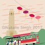 Art Print Of San Francisco Retro Travel Poster Style, thumbnail 2 of 2