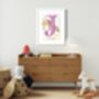 Personalised Unicorn Alphabet Poster, thumbnail 4 of 12