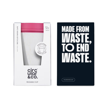 Circular Sustainable Now Cup 12oz Lotus Pink, 4 of 6