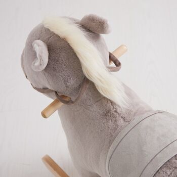 Personalised Traditional Children's Rocking Horse 18m+, 2 of 4