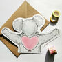 Cute 'You're Koalaty Mum' Funny Pun Mothers Day Card, thumbnail 4 of 4