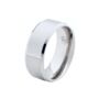 Mens Ring Stainless Steel Silver Band Ring 8mm Thick Ring, thumbnail 9 of 11