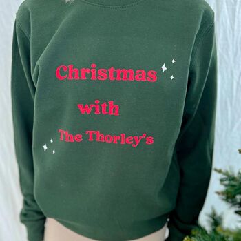 Personalised Christmas Family Sweater, 2 of 4