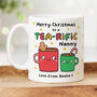 Personalised Christmas Mug 'Tea Rific Nanny', thumbnail 1 of 2