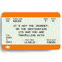 Personalised Train Ticket Wallet Card, thumbnail 2 of 3