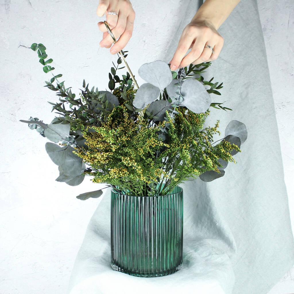 Real Preserved Eucalyptus Sustainable Letterbox Bouquet By shida