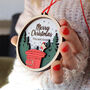 Red Postbox Personalised Christmas Decoration, thumbnail 3 of 5