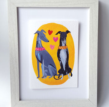 Sighthound Love Greetings Card, 10 of 10