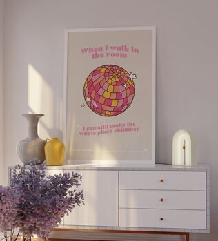 Bejeweled Taylor Swift Inspired Lyrics Print, 2 of 3