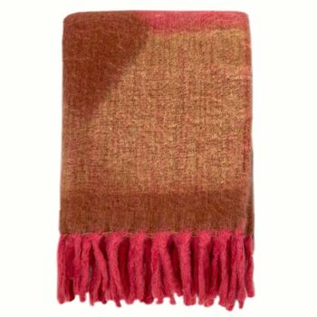 Zapotec Soft Pink Recycled Throw, 4 of 6