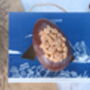 Organic Dark Chocolate Fudge Easter Egg With Treacle Truffles, thumbnail 2 of 3