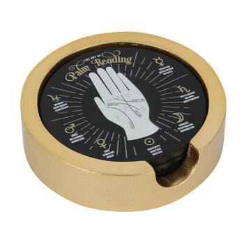 Palm Reader Drinks Coaster Gift Set, 3 of 4