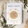 Save The Date Magnet Cards Summer Wedding Wildflower, thumbnail 7 of 10