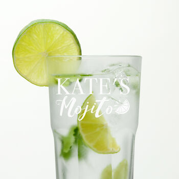 Personalised Mojito Glass, 2 of 5