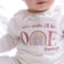'When I Wake' Embroidered Personalised First Birthday Pyjamas, thumbnail 5 of 5