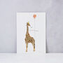 'Are You Having A Giraffe?' Print, thumbnail 2 of 2