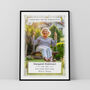 Gone But Never Forgotten Photo Print Personalised Memorial Gift, thumbnail 3 of 5
