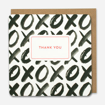 'Thank You Cards' Box Set Containing Eight Folded Cards, 10 of 11
