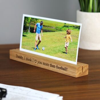 Personalised Photo Holder With Panoramic Photo Print, 3 of 12