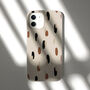 Terracotta Strokes Biodegradable Phone Case, thumbnail 8 of 8