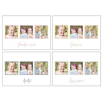 Personalised Colour Photo Gift Memories For Him Print, 5 of 9
