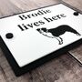 Personalised Dog Sign With Any Breed, thumbnail 2 of 4