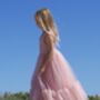 Flora In Dusty Rose ~ Flower Girl Dress Or Party Dress, thumbnail 3 of 6