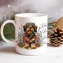 Personalised Dachshund In Christmas Lights, thumbnail 11 of 12