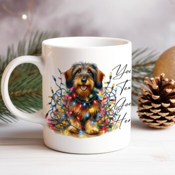 Personalised Dachshund In Christmas Lights, 11 of 12