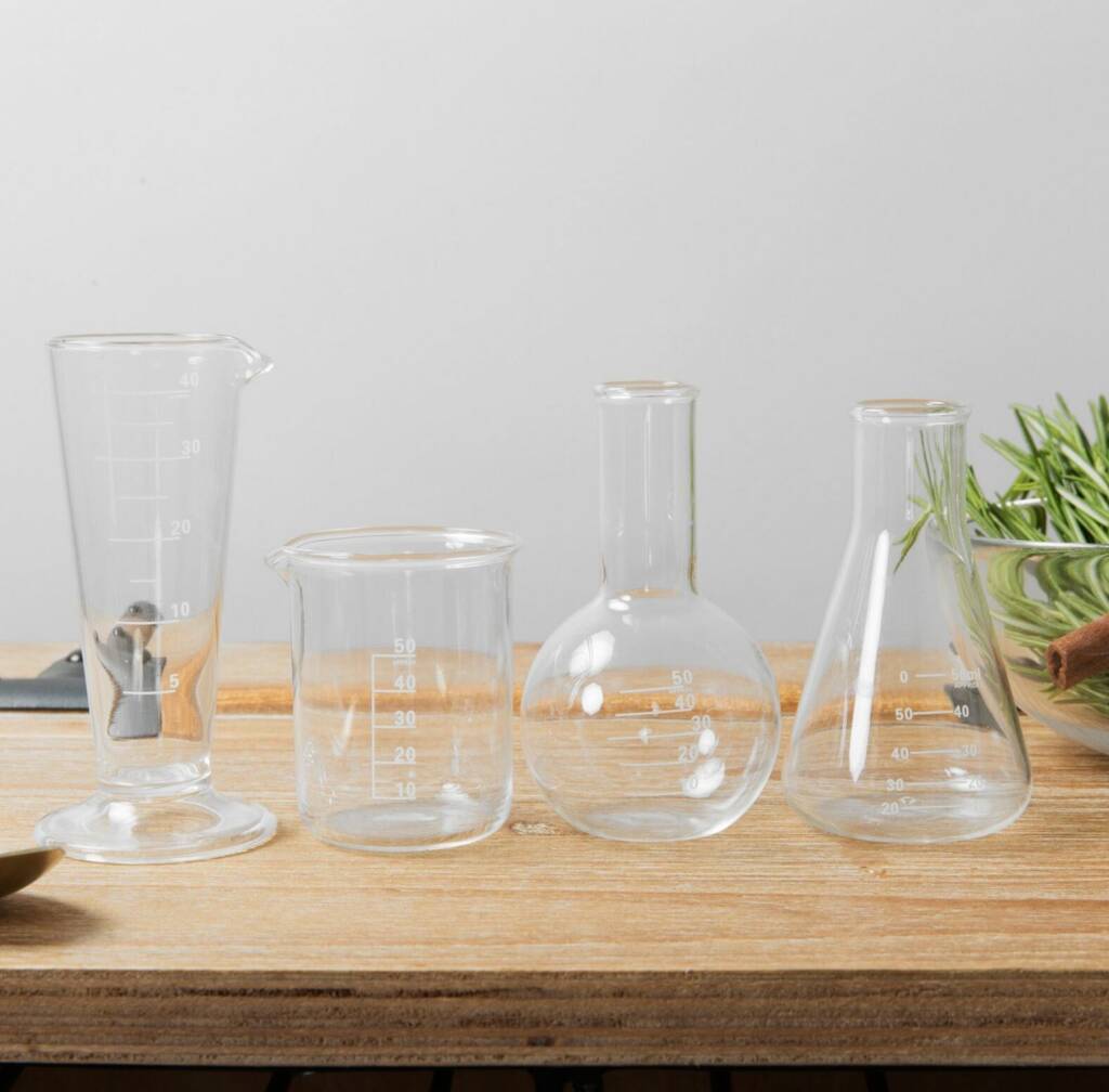 Four Scientific Shot Glasses By TheLittleBoysRoom