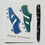 Football, Rugby Boot Birthday Card, thumbnail 1 of 2