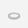 Thin Stacking Ring For Women Sterling Silver, thumbnail 2 of 4