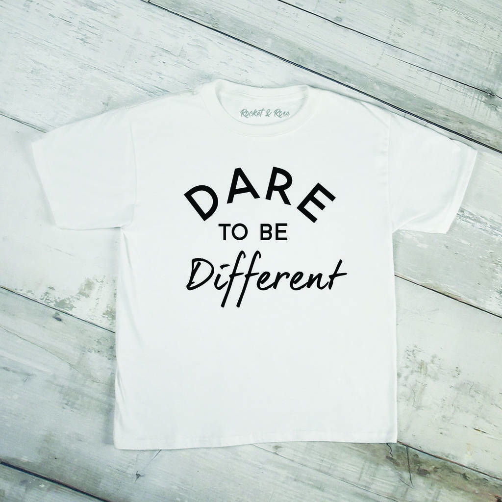 be different t shirt