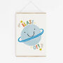 Blast Off Rocket Children's Print, thumbnail 4 of 4