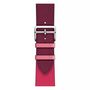 Vegan Leather Apple Watch Strap In Pink And Purple, thumbnail 1 of 4