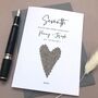 7th Wool Personalised Wedding Anniversary Card, thumbnail 1 of 7