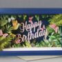 Happy Birthday Card Message In A Bottle, thumbnail 2 of 2