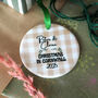 Couple's First Christmas In Our New Home Bauble, thumbnail 1 of 2