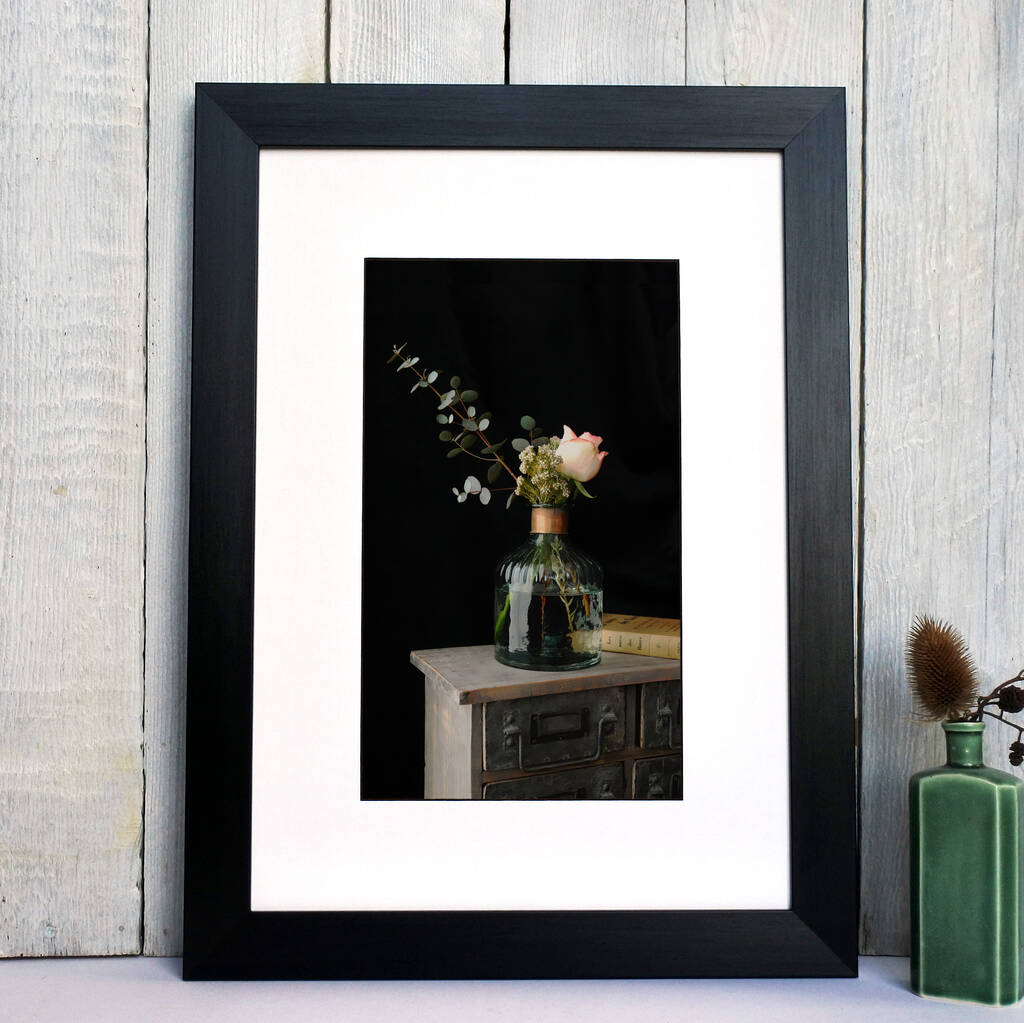 Rose And Eucalyptus Photography Print, 1 of 4