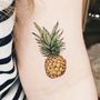 Pineapple Summer Temporary Tattoos, thumbnail 6 of 9