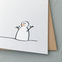 Snowman Cards, Pack Of Four, thumbnail 2 of 2