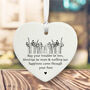 Personalised Porcelain Heart May Your Troubles Be Less Keepsake Gift, thumbnail 2 of 2