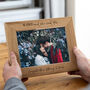 Personalised He Asked She Said Yes Engaged Photo Frame, thumbnail 1 of 7