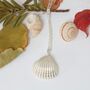 Sterling Silver Clam Shell Necklace, thumbnail 9 of 10